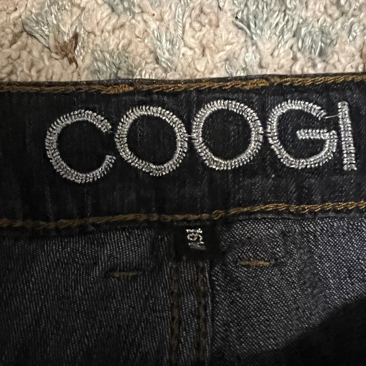 Coogi Women's Blue and Silver Jeans (4)