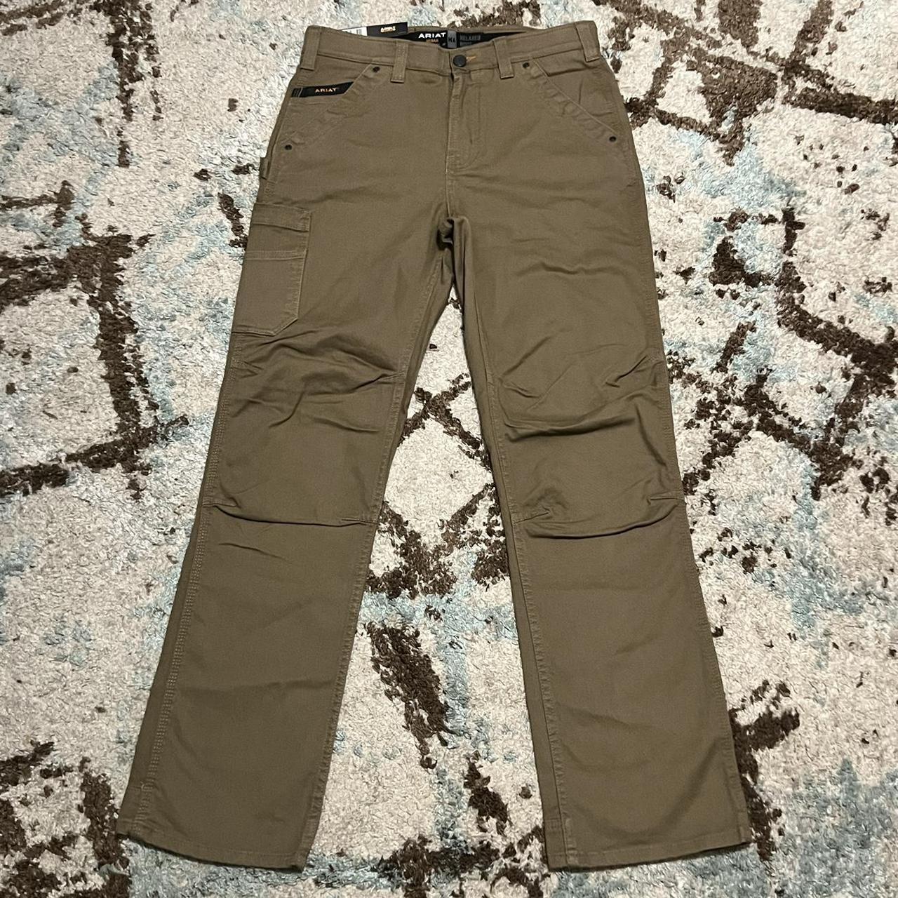 NWT Ariat Rebar Work Pants M4 Relaxed Boot Size... Depop