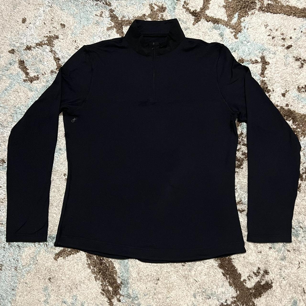 Lululemon Mens Activewear 1/4 Zip Pullover Jacket... Depop