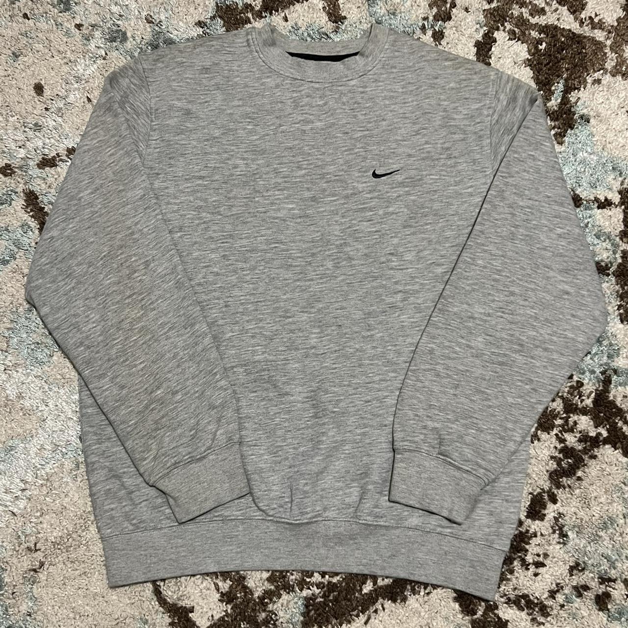 Vintage Nike Essential Crewneck Sweatshirt Size - Depop