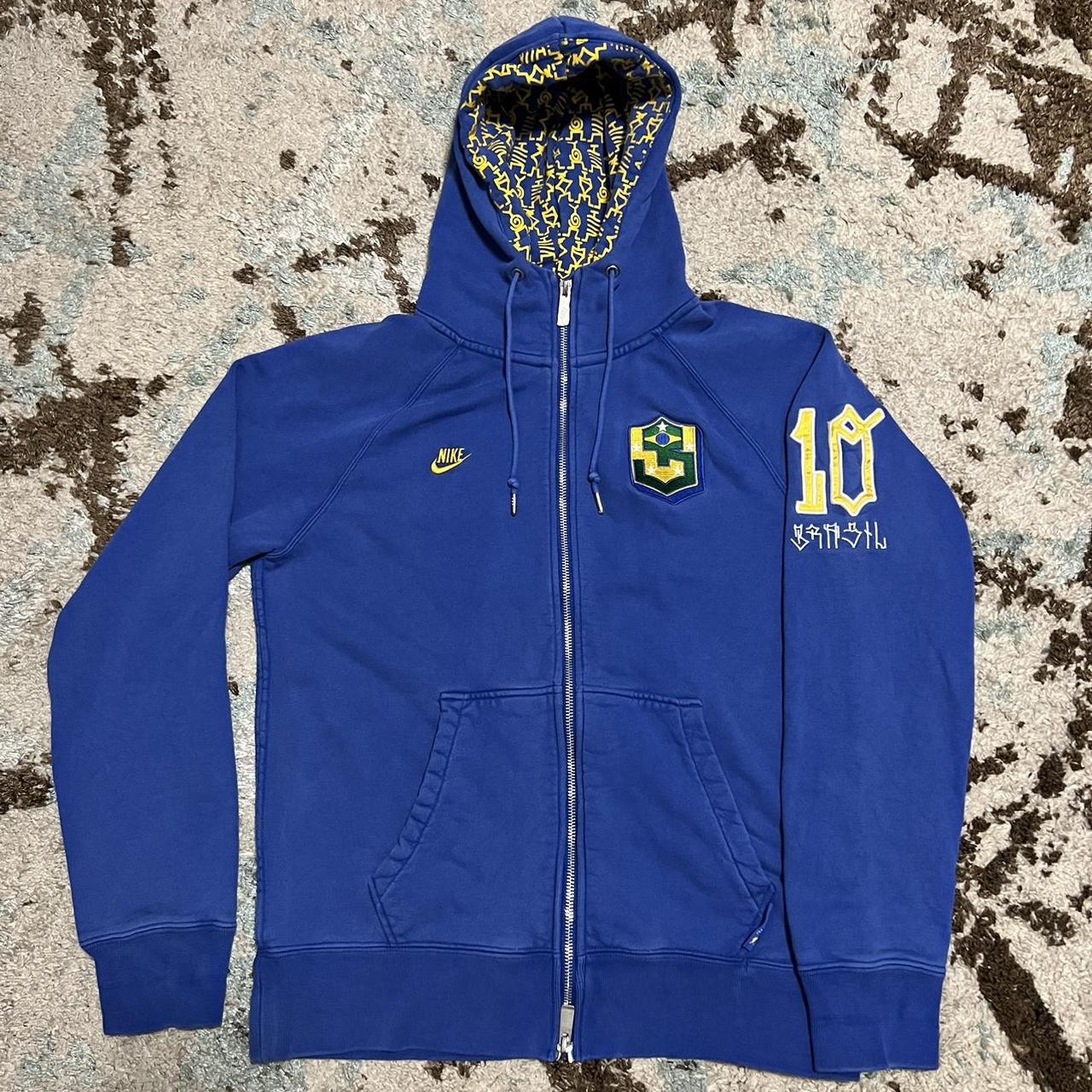 Vintage Nike Sportswear Brasil Soccer World Cup Full Depop