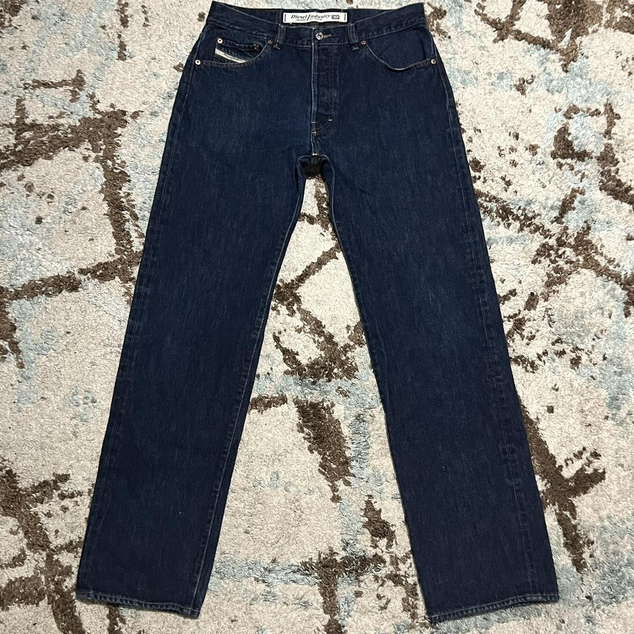 Diesel Mens Keetar Straight Leg Jeans Size 32x32... - Depop