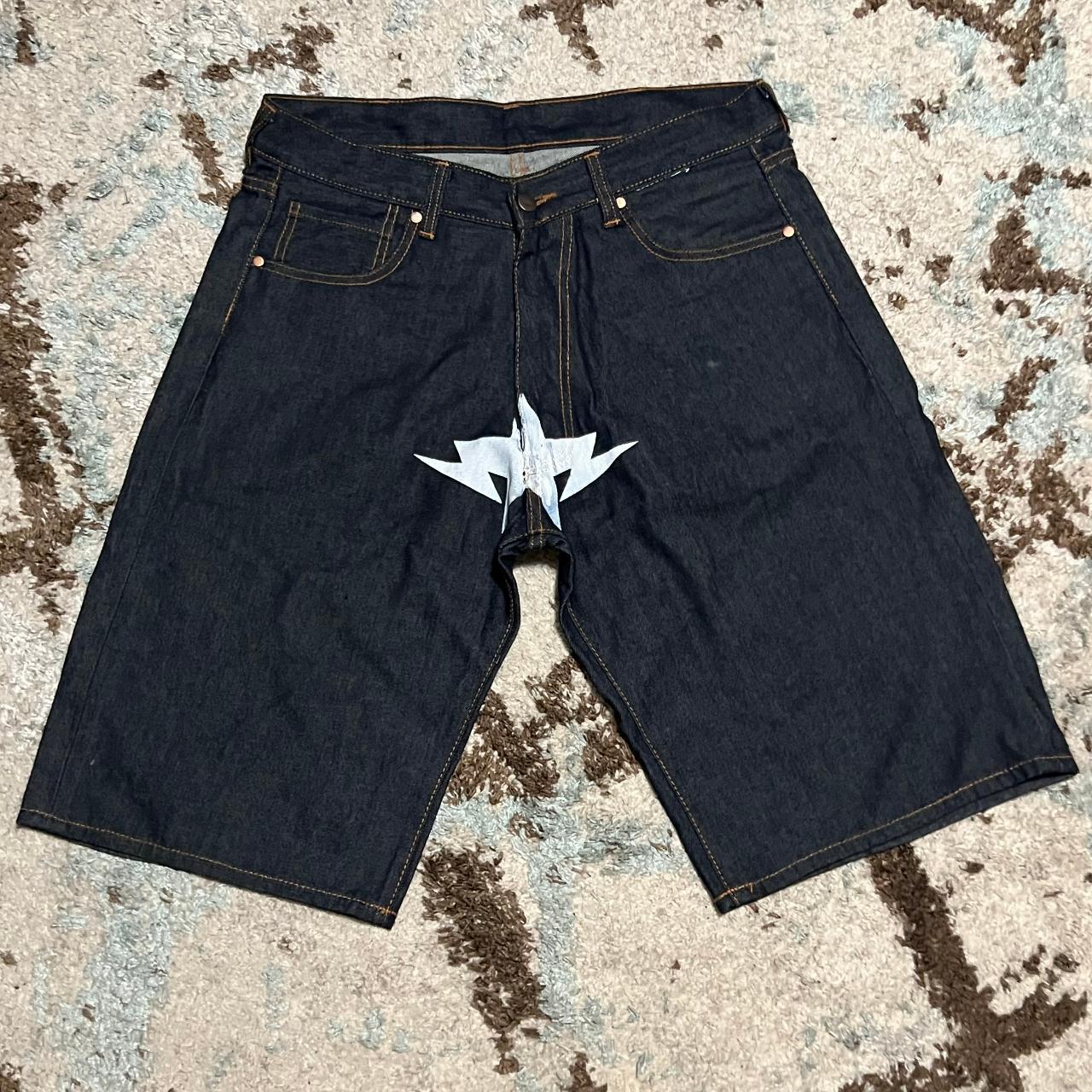 Retailer Bape Star Jean Shorts Size Large