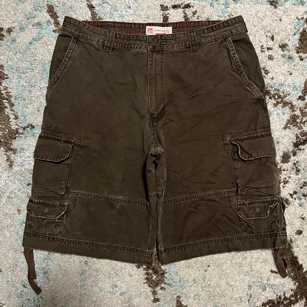 Vintage Mossimo Cargo Supply Paratrooper Shorts Size. Depop