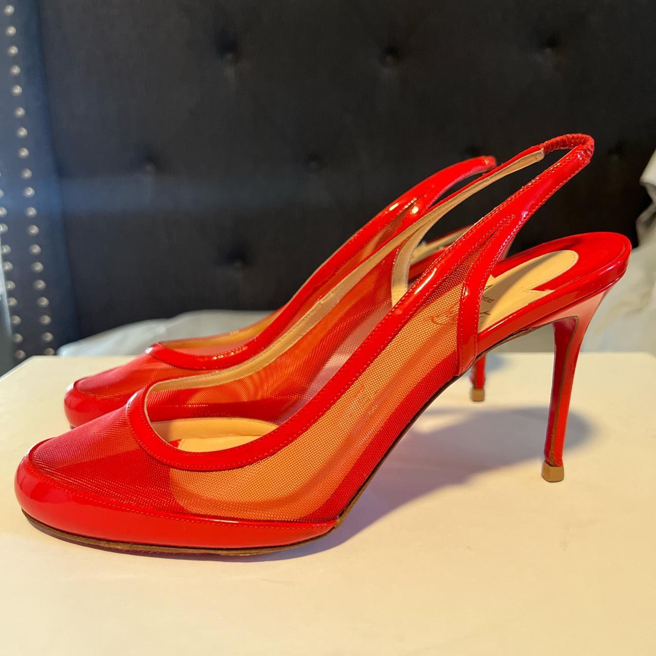 Christian Louboutin heels size 38, fits like a size - Depop