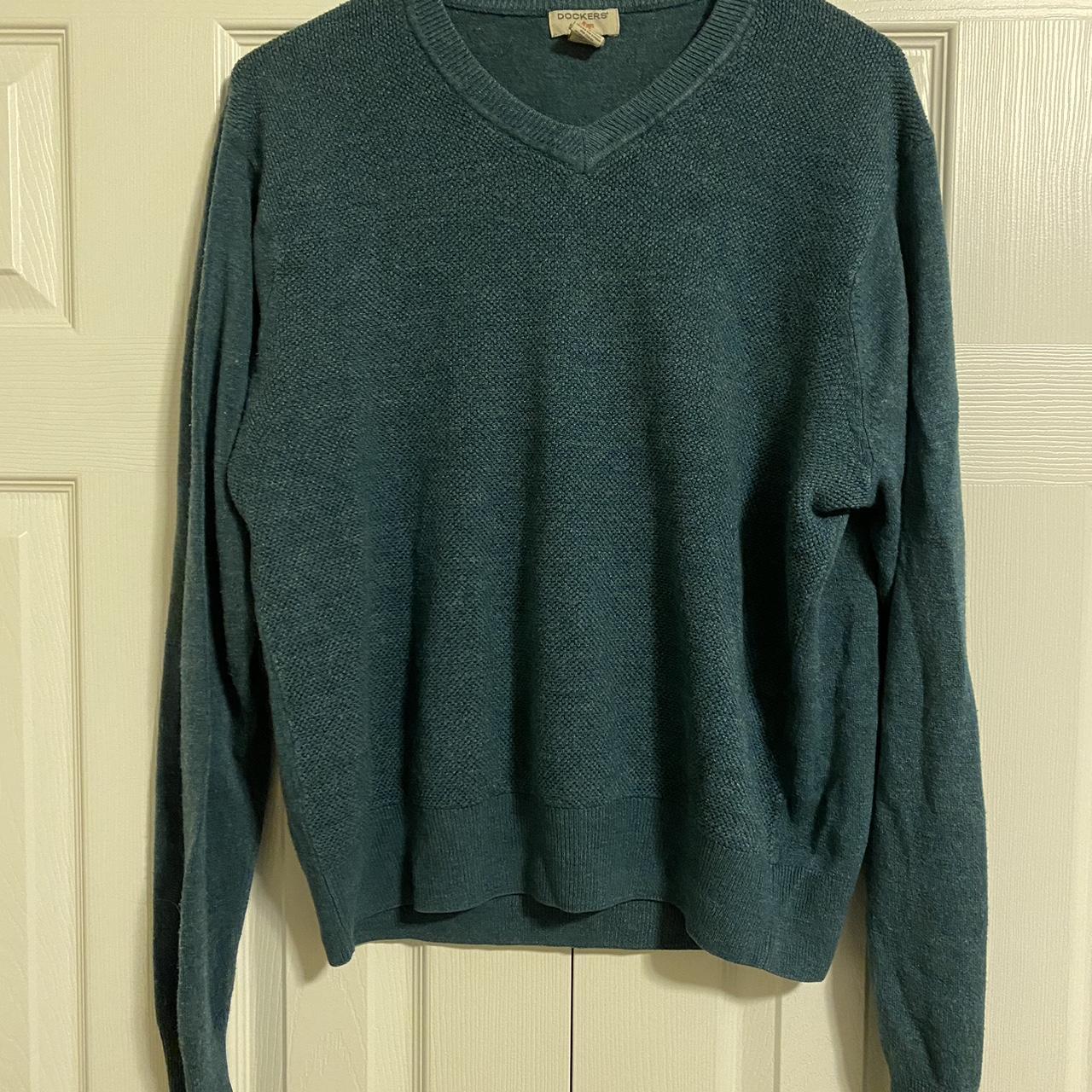 Green Vintage Sweater - Depop