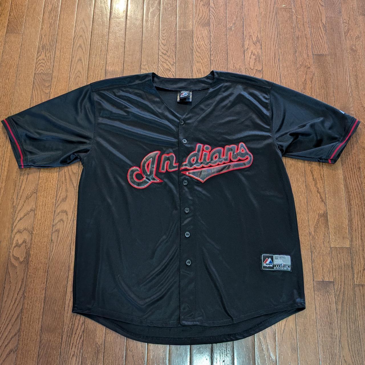 Cleveland Indians Majestic Blank Jersey Size 54