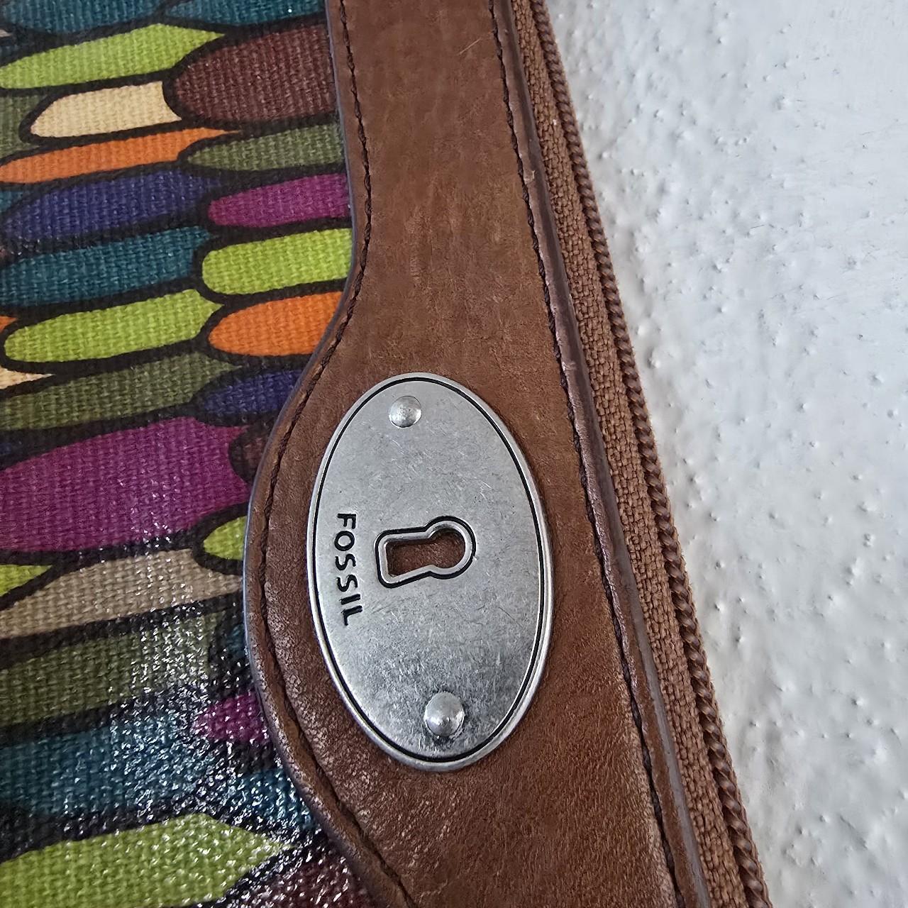 Fossil Women's Wallet - Multi – Fossil brown leat… - image 1