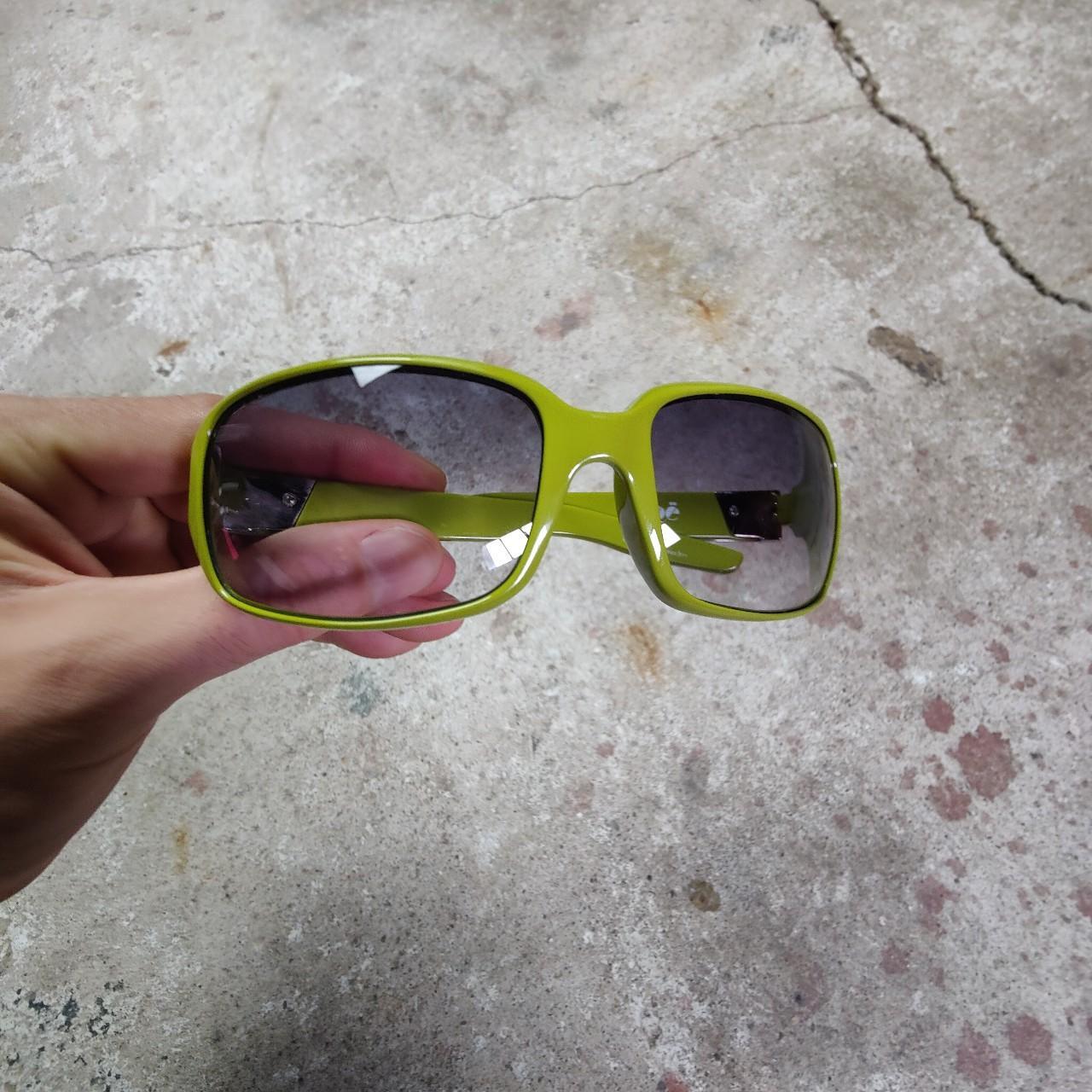 Vintage Y2K Spy zoe green sport sunglasses Depop