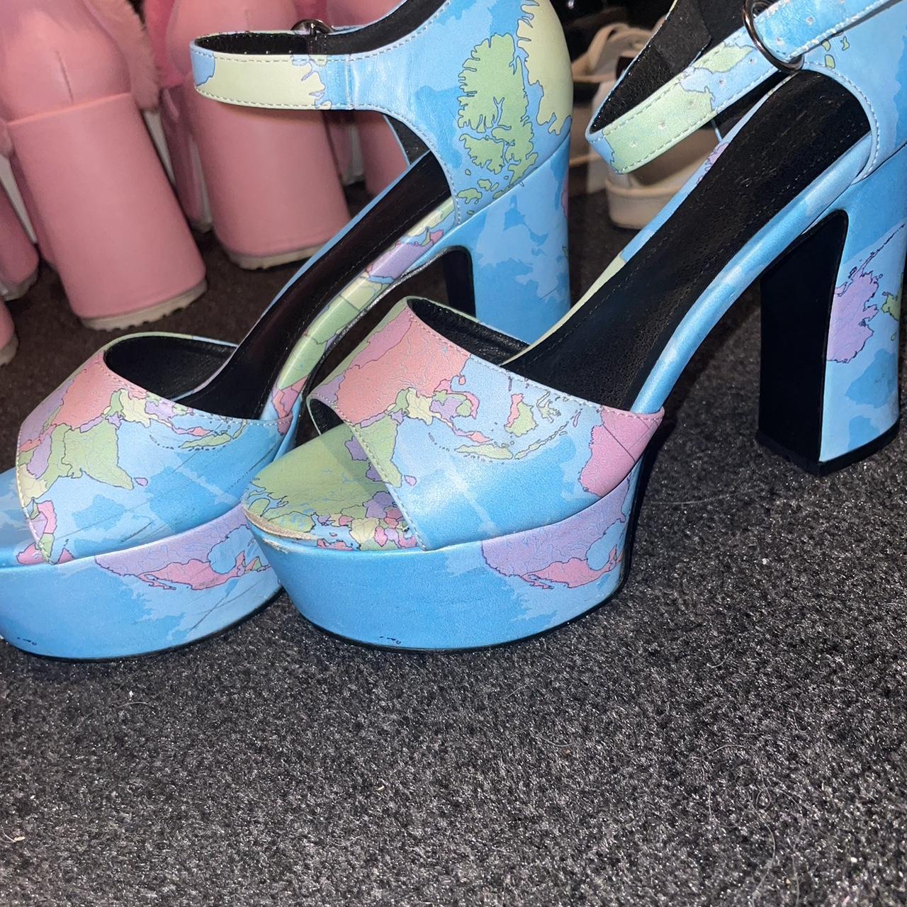 Dolls Kill Map heels Rare Only ones on here, only... - Depop