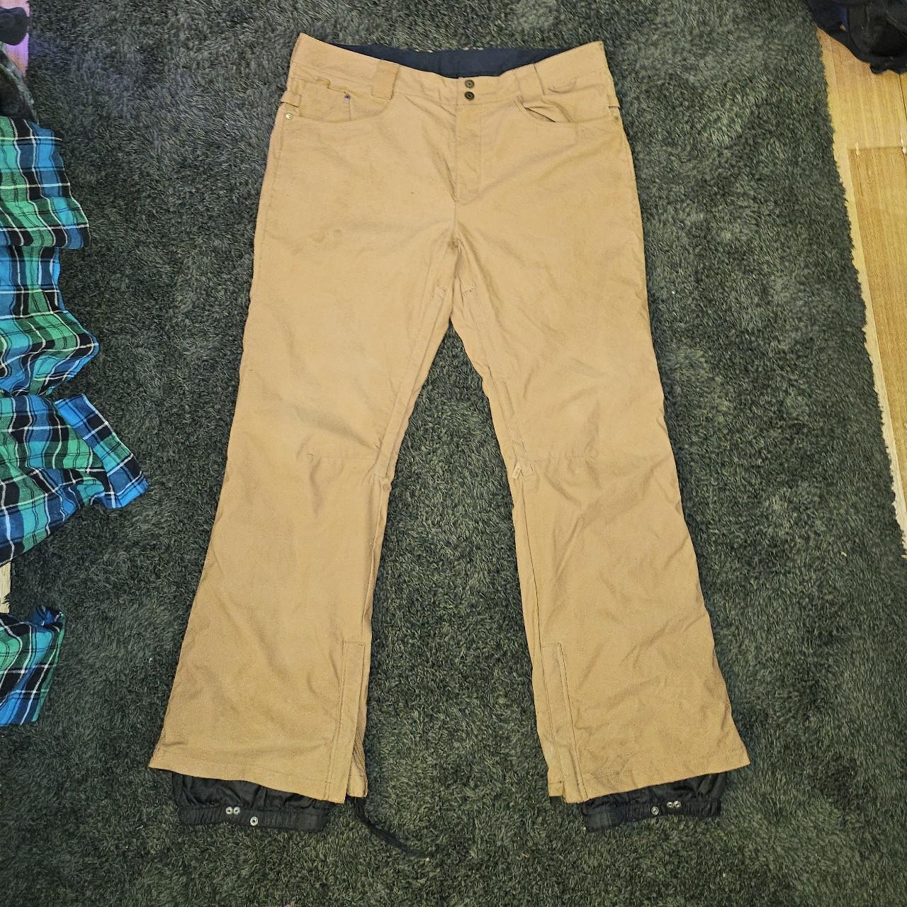 Dc Snowboard Pants Size Xxl Minor hole doesn't... Depop