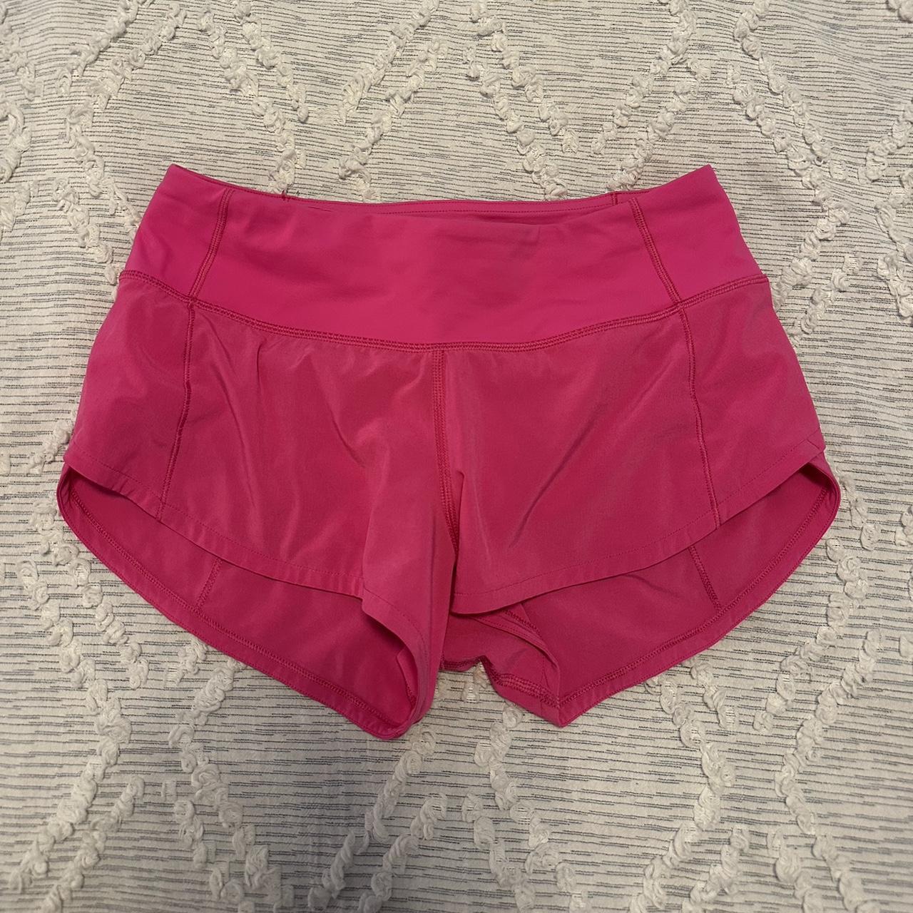 Lululemon Women's Pink Shorts | Depop