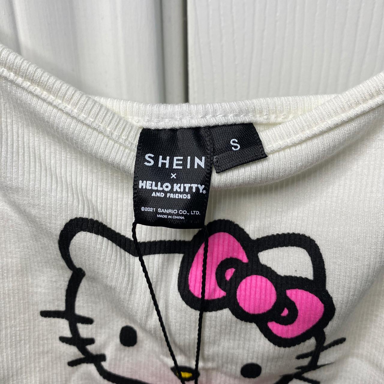 SHEIN X Hello Kitty and Friends Allover Cat Print Crop Tee  Crop top  outfits, Barbie dress fashion, Hello kitty clothes