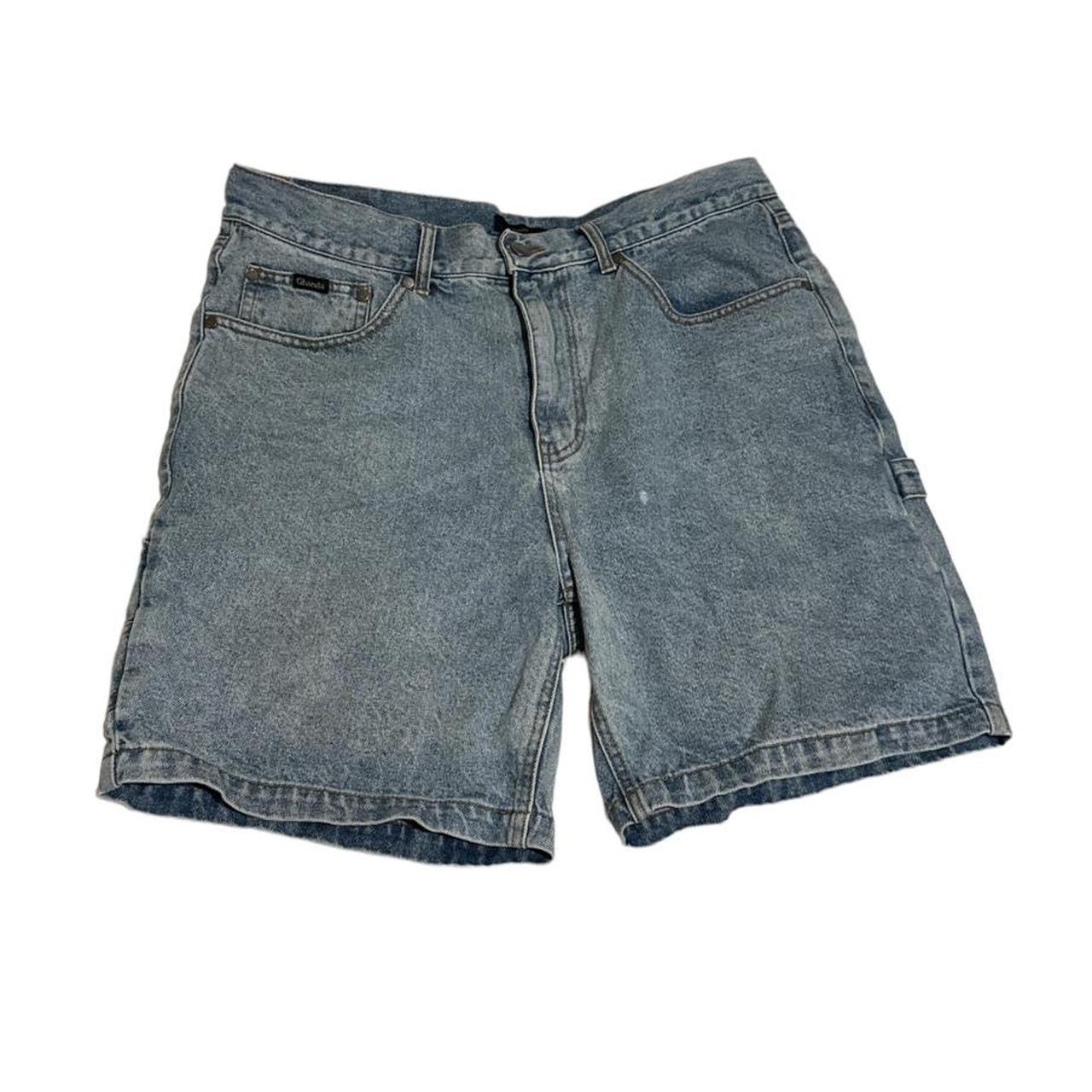 ghanda jorts *small bleach stain on left leg* - Depop