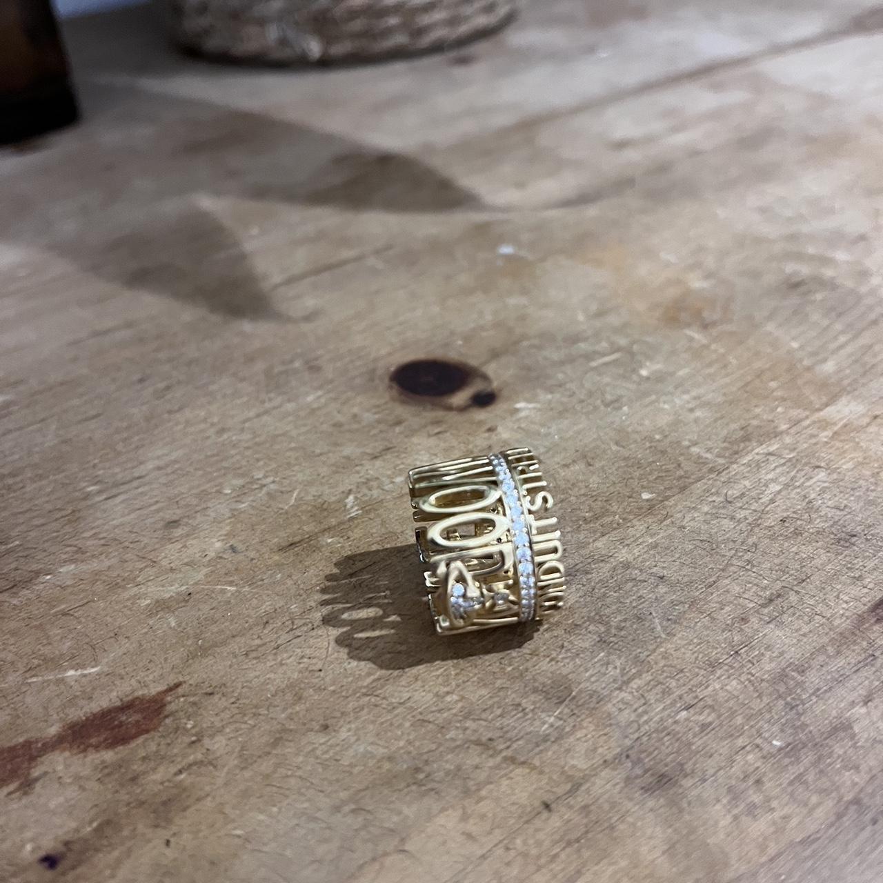 Vivienne Westwood Gold Ring Size M - Depop