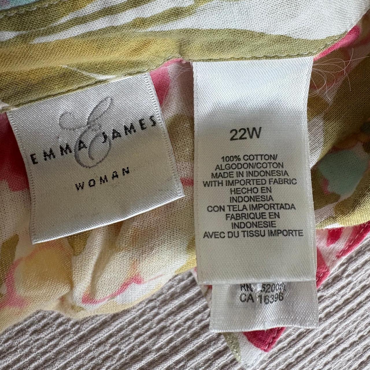 Source Unknown Women's Blouse - Cream - 22 – Feat… - image 3