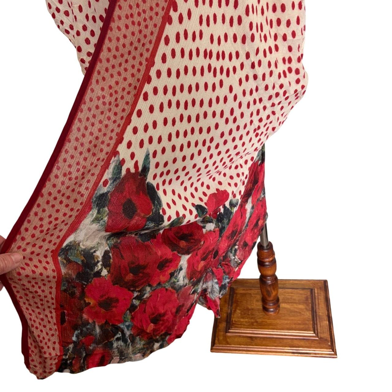 Source Unknown Women's Blouse - Red - One size – … - image 5