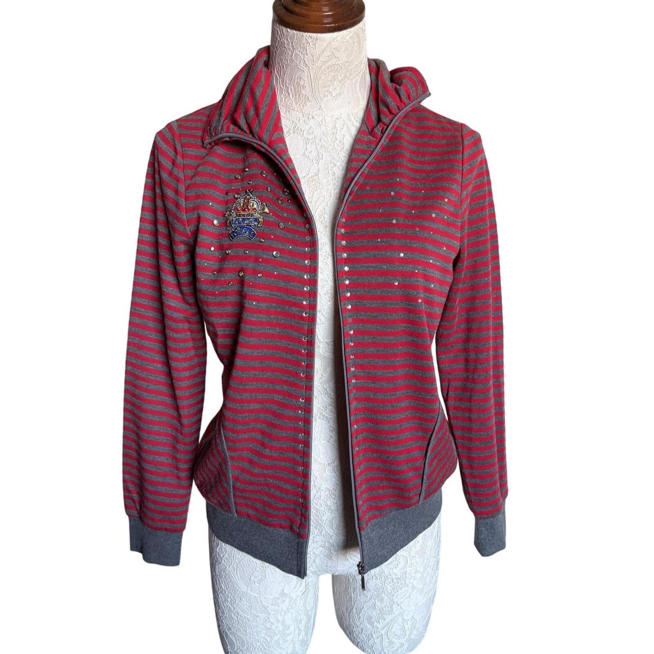 Source Unknown Women's Jacket - Grey/Red - M – Bh… - image 4