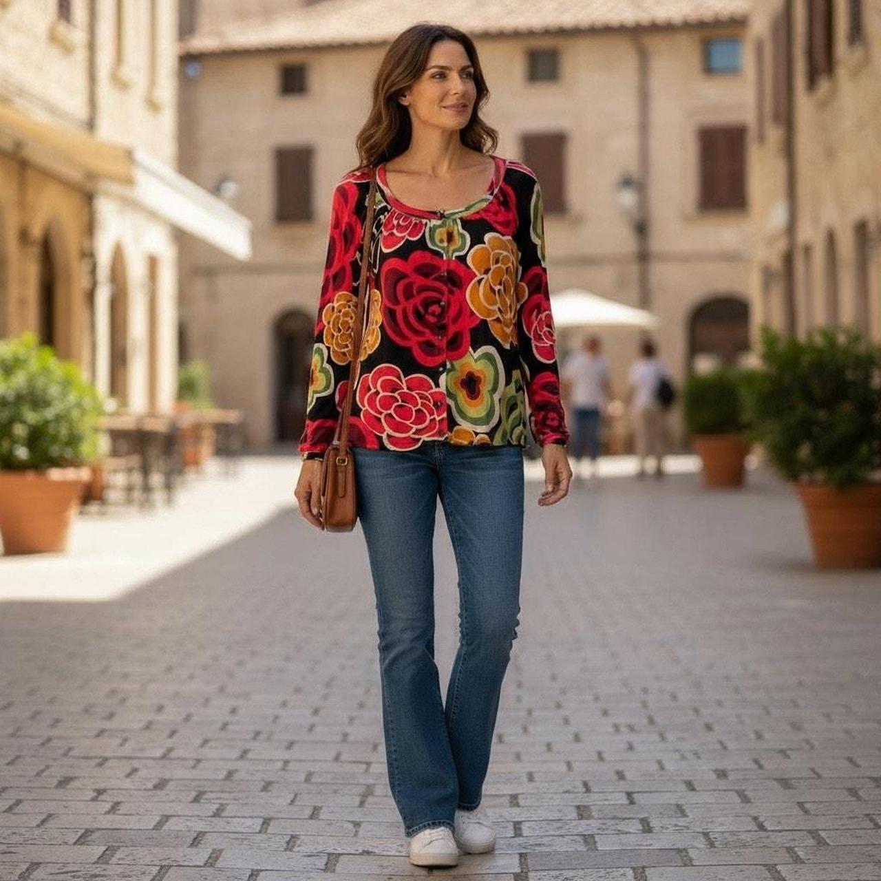 Source Unknown Women's Blouse - Red - L – Cyrus b… - image 3