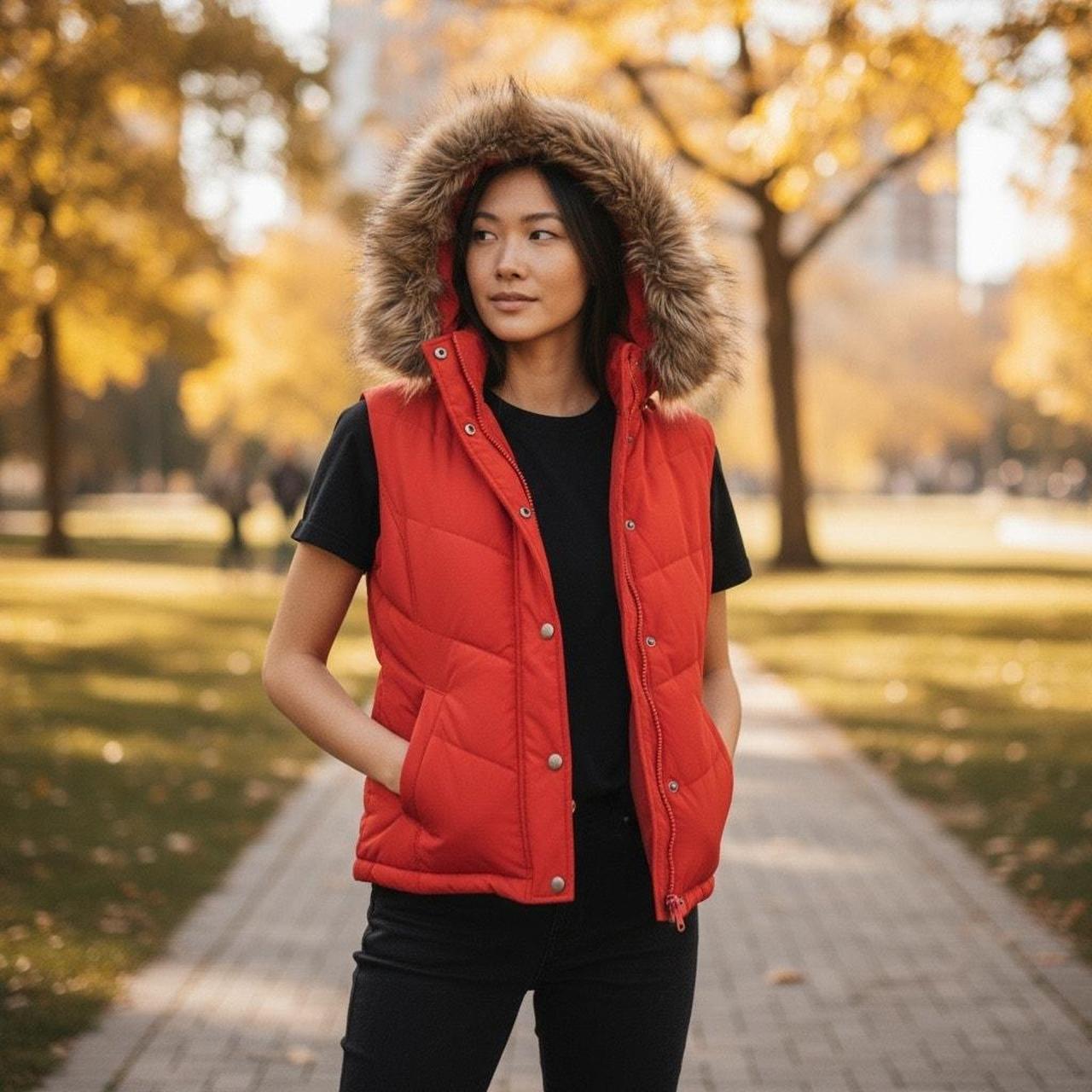 Source Unknown Women's Jacket - Red - M – Green T… - image 1