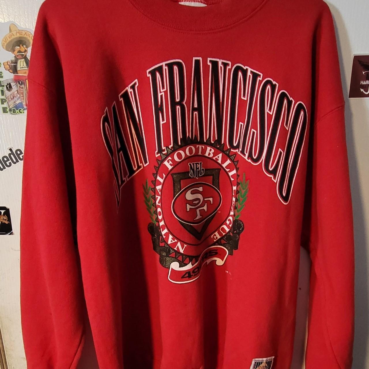 1994 San Francisco 49ers Beat Up Sweatshirt – Red Vintage Co