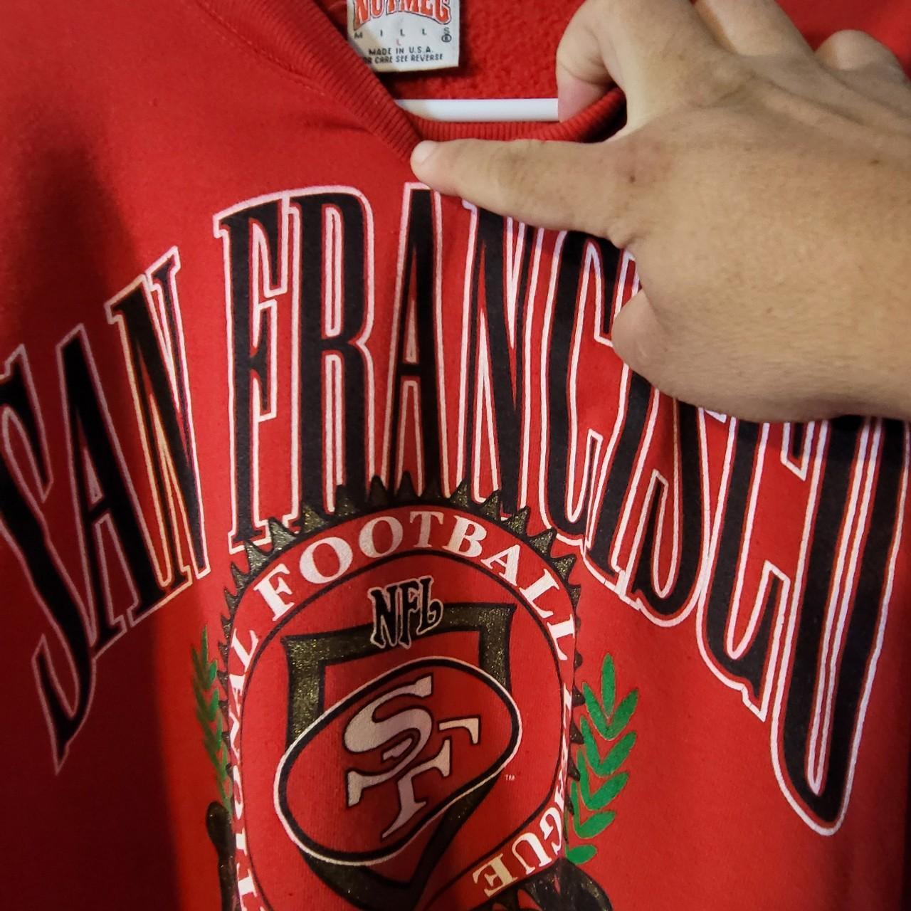 Buy Vintage San Francisco 49ers Sweatshirt 'Red' - 2934 119960106SF4S RED