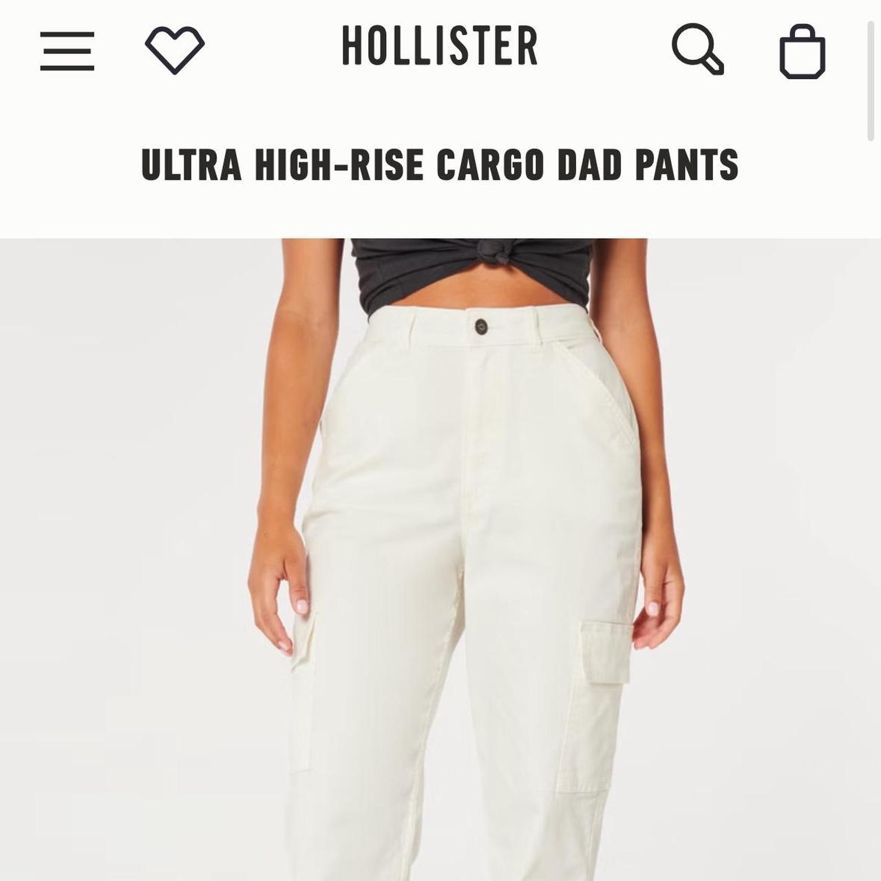 Women's Ultra High-Rise Cargo Dad Pants