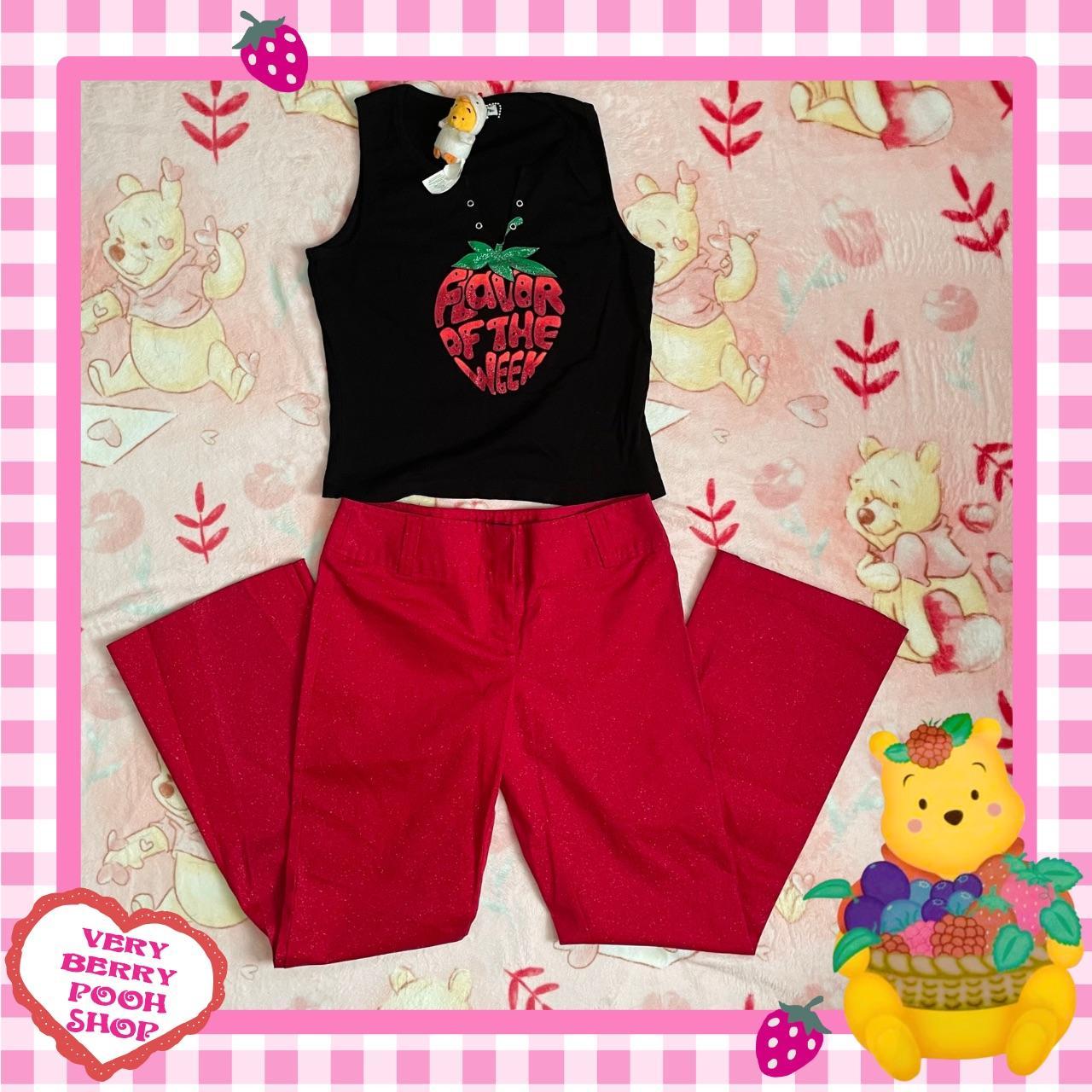 No Boundaries Women's Pants - Red - 9 – Y2K No Bo… - image 1