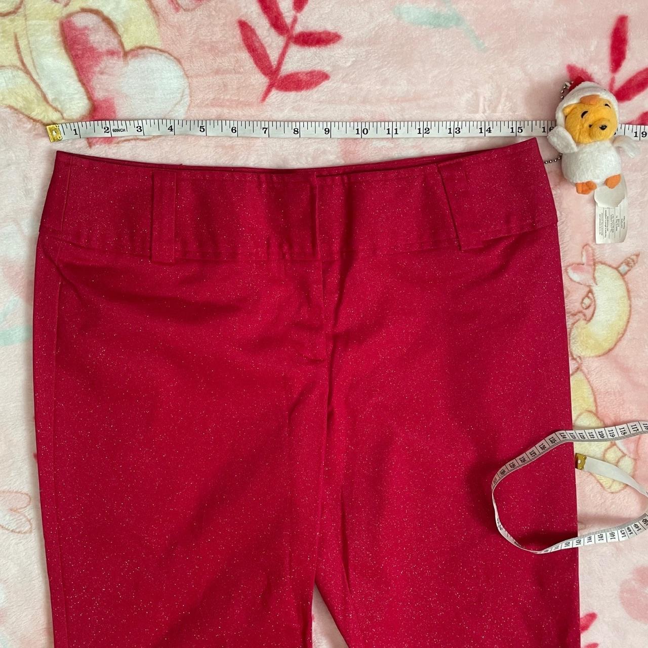 No Boundaries Women's Pants - Red - 9 – Y2K No Bo… - image 4