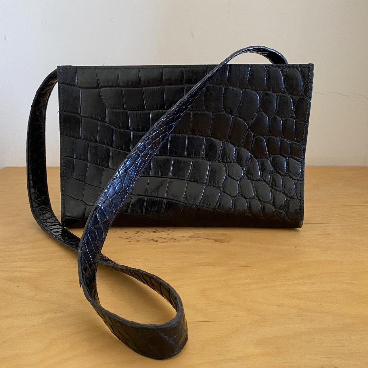 Brahmin” Croc & Leather Handbag “Brahmin” - Depop