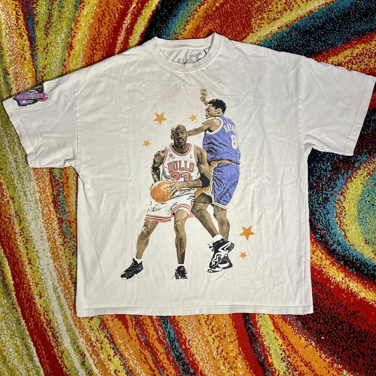 -Jaee Editz 2021 Kobe/MJ Graphic Tee -Size M, but... - Depop