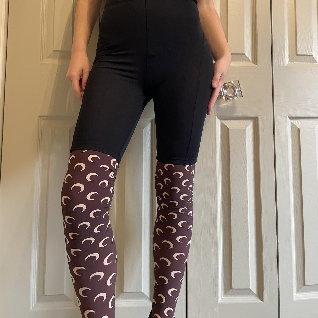 Authentic Marine Serre 'Futurewear' leggings Bought | Depop