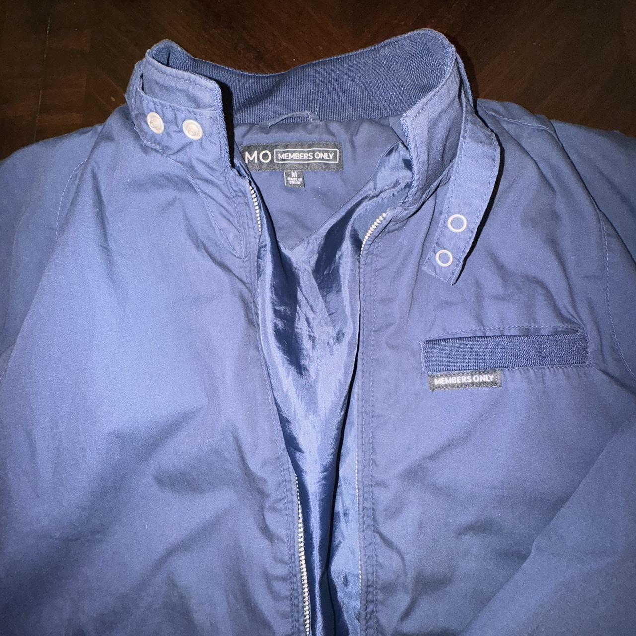 Navy Members Only Jacket, size medium, yours for... - Depop