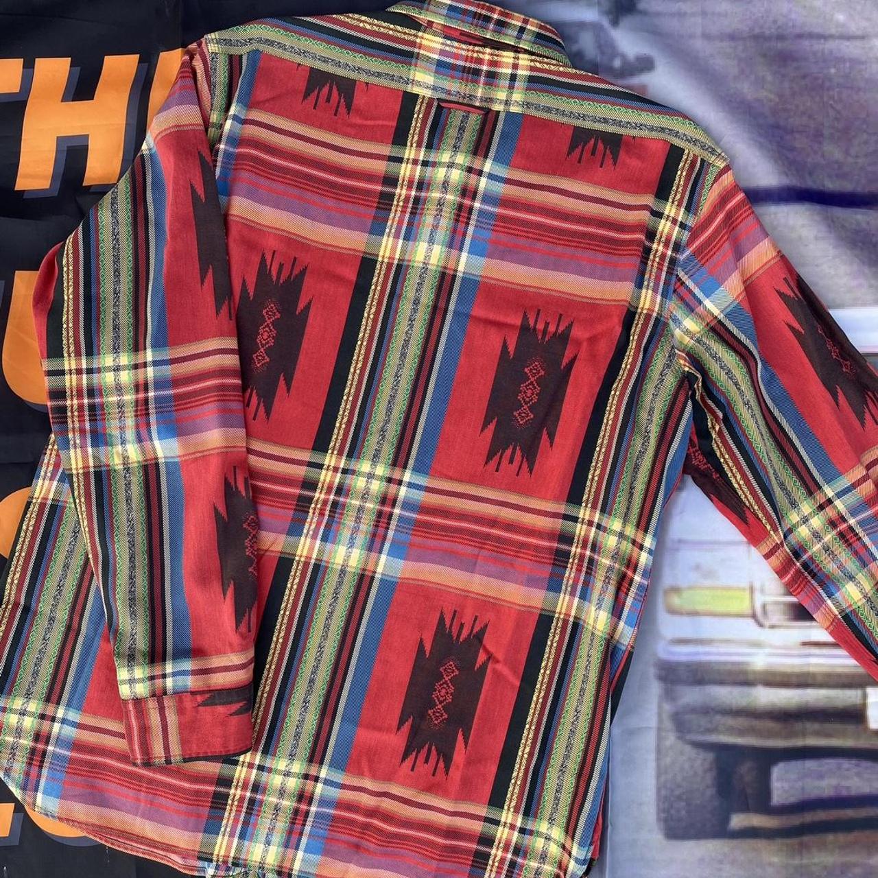 Vtg Polo Ralph Lauren Southwestern Aztec Serape... - Depop