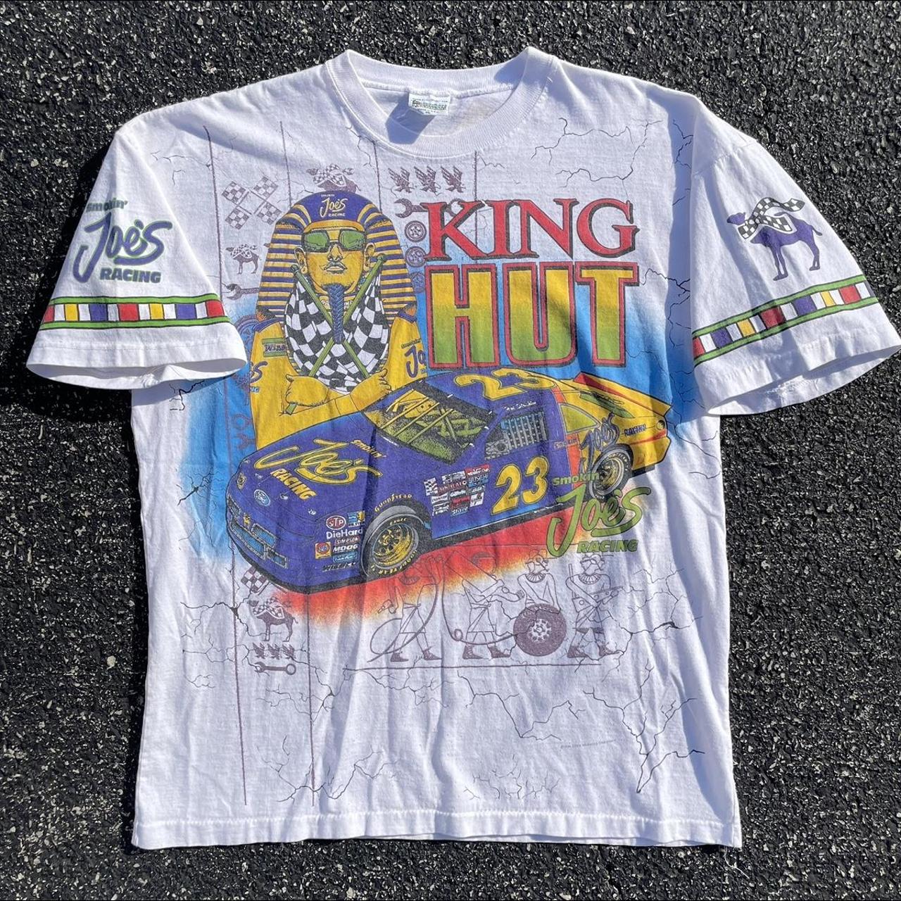 Vintage 90s Camel Smokin' Joe's Nascar Racing “King | Depop