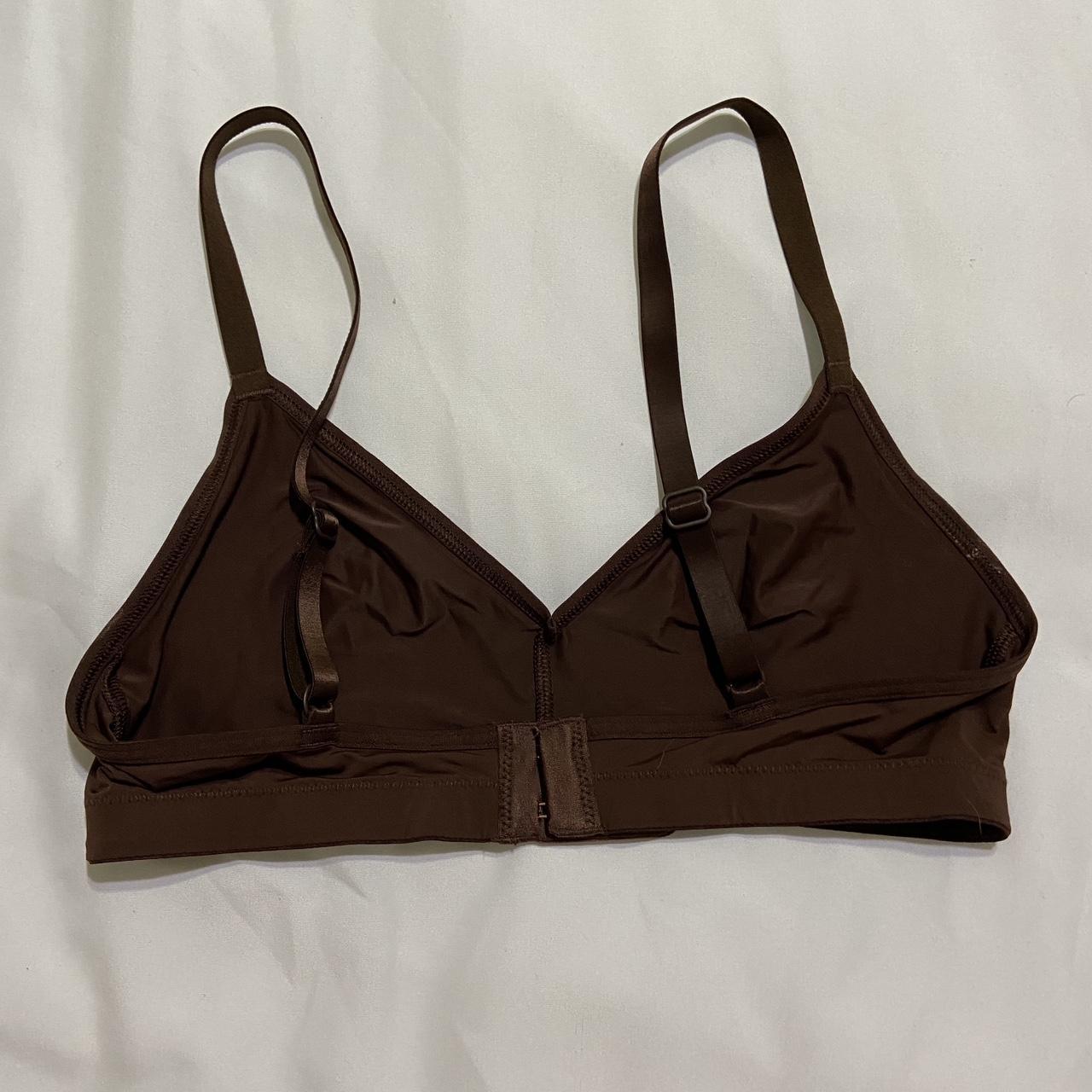 Aerie Women's Brown Bra | Depop