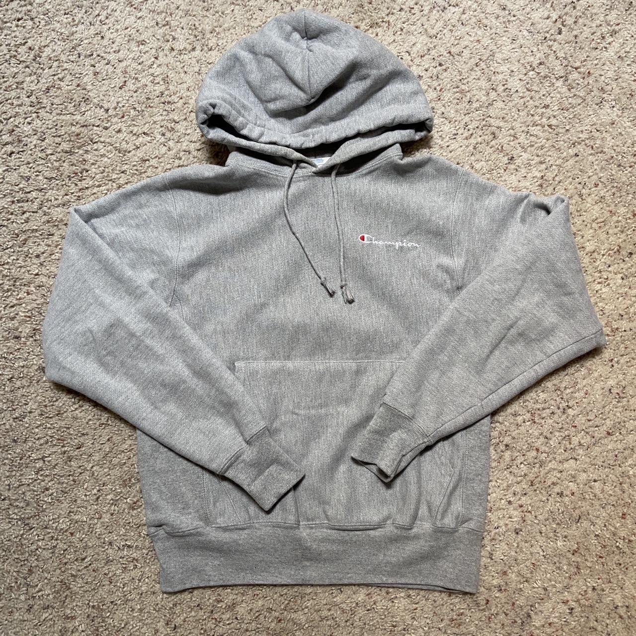 Men's Grey Hoodie | Depop