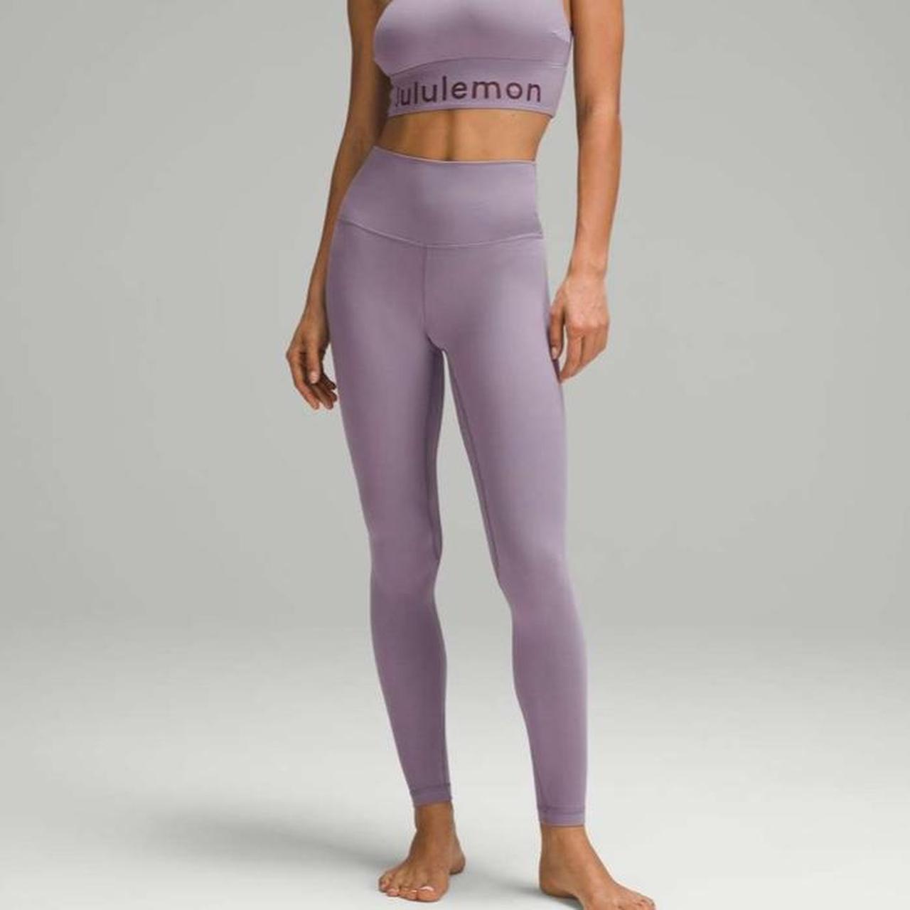 Lululemon align legging purple ash Size: 6 Og price: - Depop