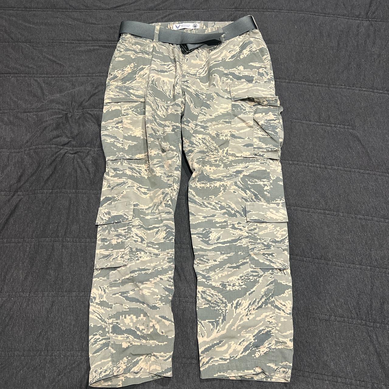 Digital Camo cargo pants. Size 36R. Comes with... - Depop