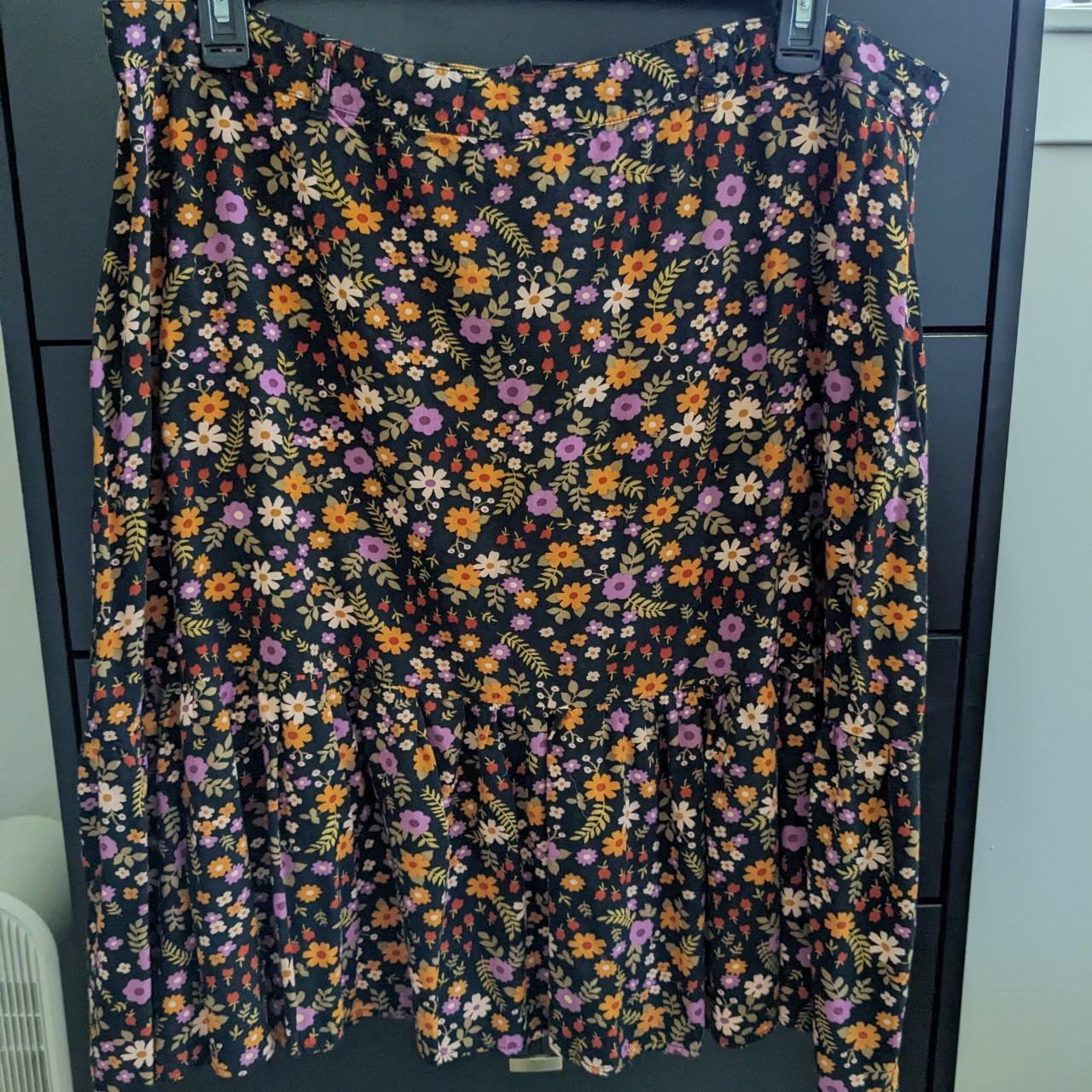 Modcloth x Princess Highway floral skirt. Super cute... - Depop