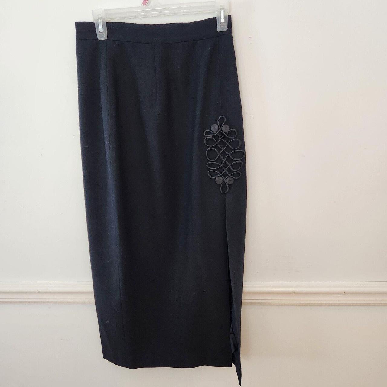 Vintage Alberto Makali Skirt Size 8 Womens Wool... - Depop