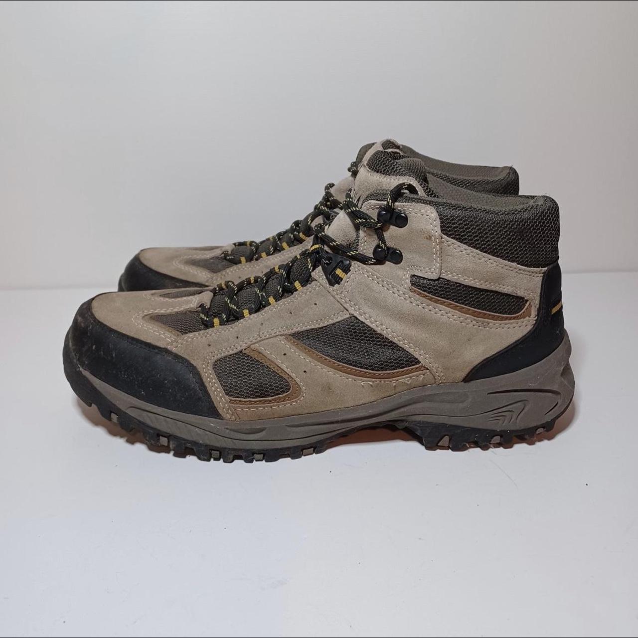 Denali Clearwater Tan Hiking Boots Shoes Mens size... - Depop