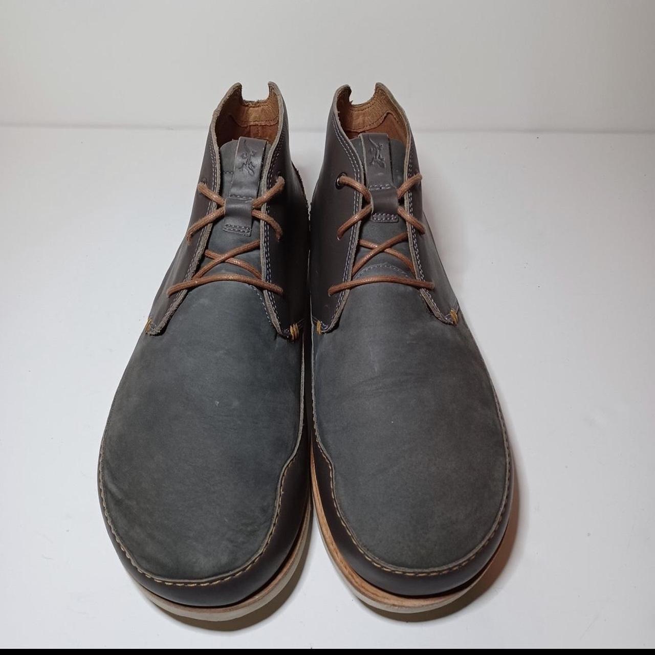 Chaco Thompson Chukka Men s Dark Gull Grey Hiking Depop