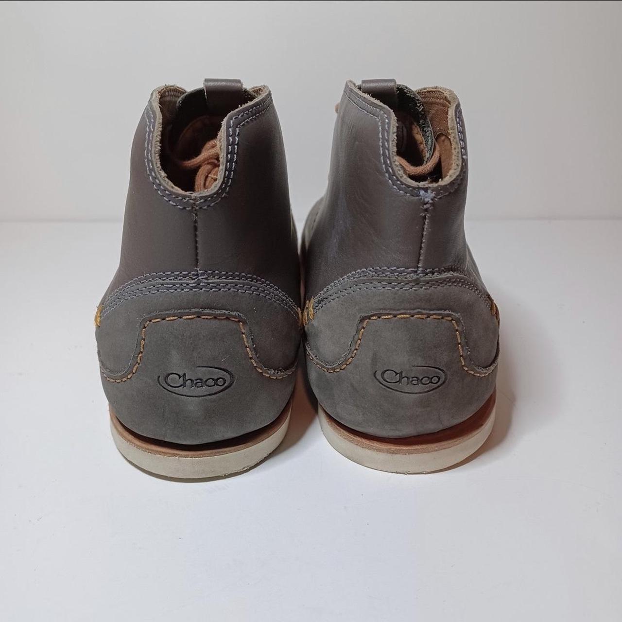 Chaco Thompson Chukka Men s Dark Gull Grey Hiking Depop