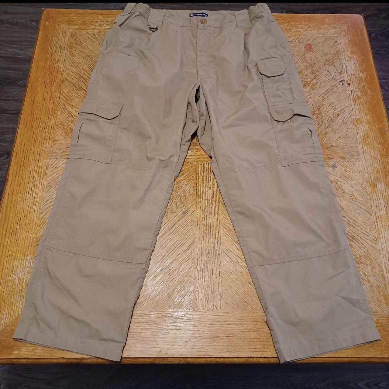 5.11 Tactical Men's Tan Trousers | Depop