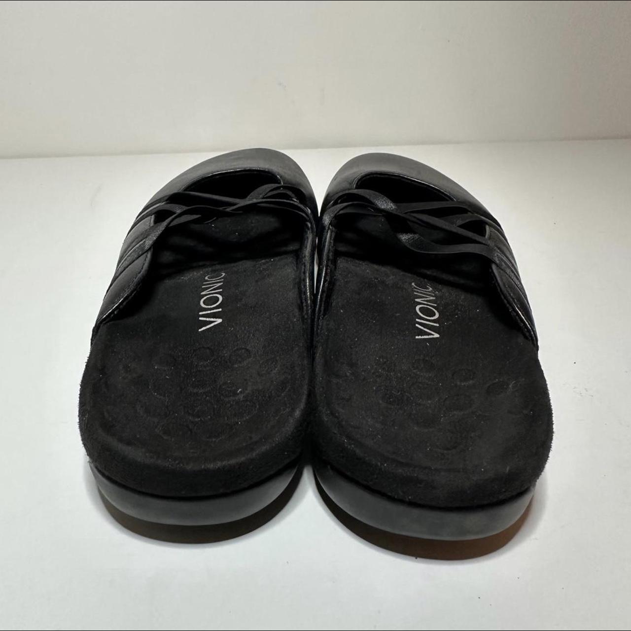 vionic black pumps