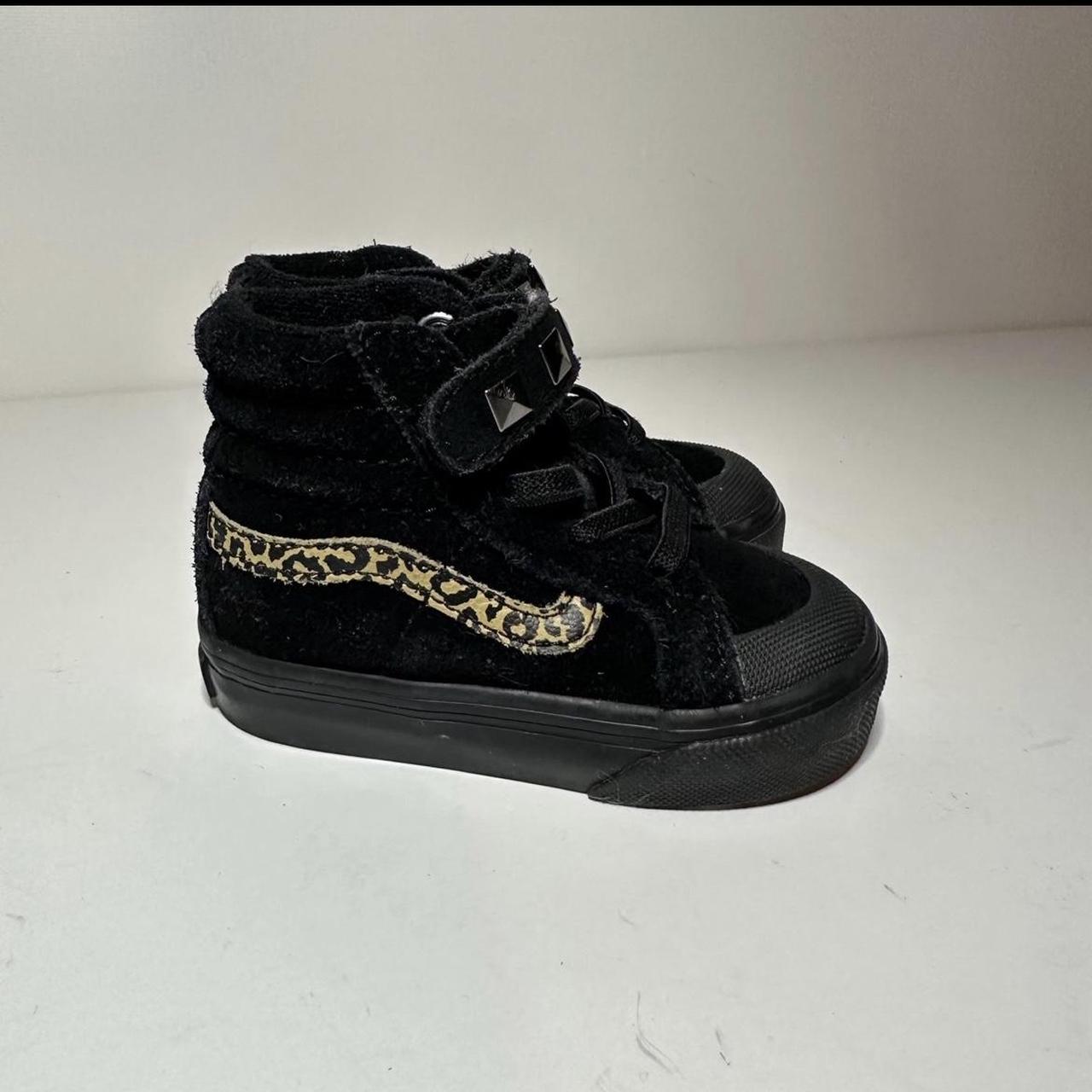 Leopard print toddler outlet vans