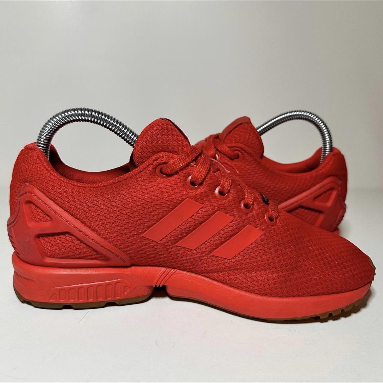 All red hot sale zx flux