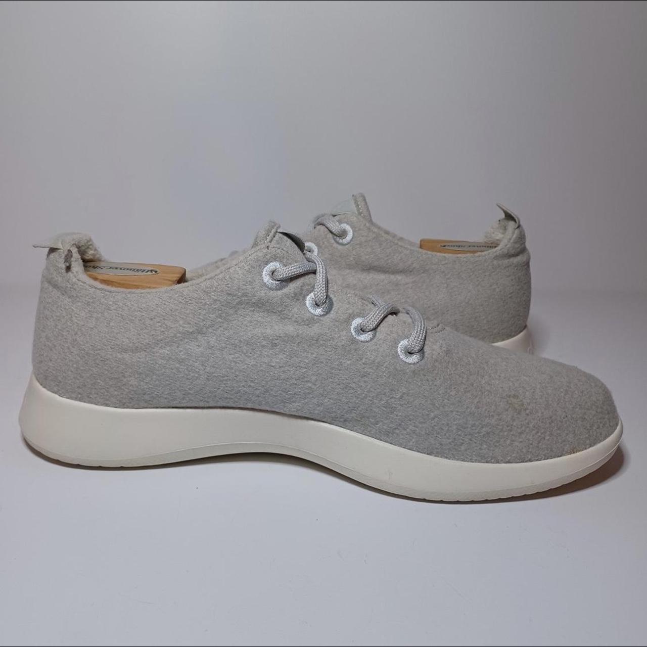 Allbirds Men's Grey and White Trainers | Depop