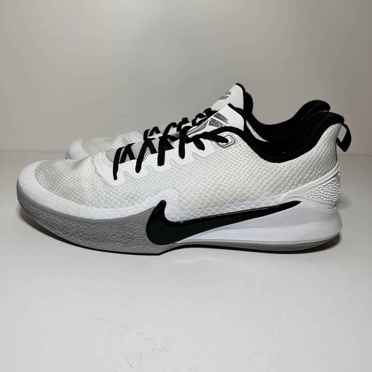 Nike Mamba Focus TB White Grey Black AT1214-100 Kobe Bryant - Mens